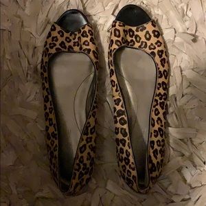 animal print flats